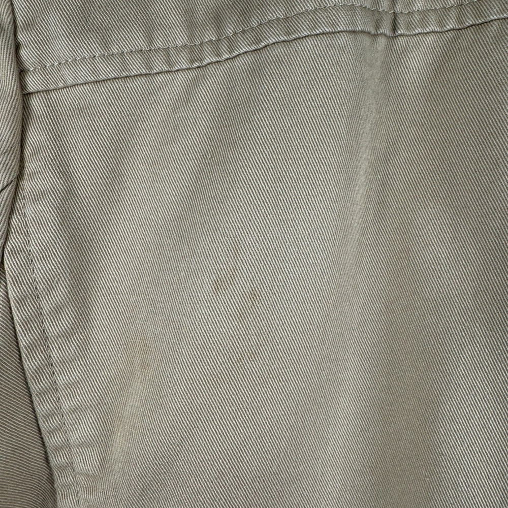Lauren Ralph Lauren Tan Cotton Twill Blazer Med Old Money Preppy Khaki Jacket - Picture 6 of 6